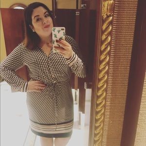 Tommy Hilfiger half button down work dress